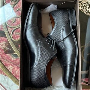 Florsheim Classic Black Perforated Oxfords